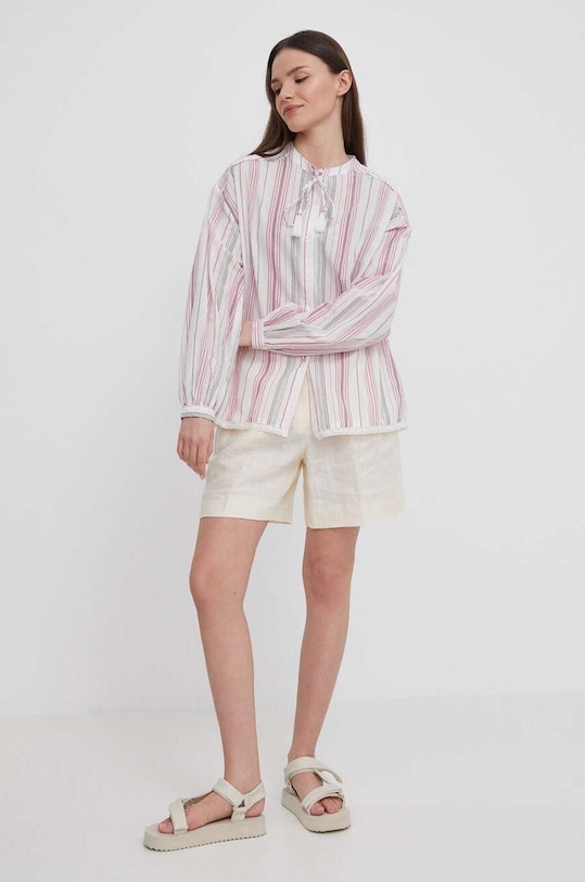 Хлопковая рубашка Pepe Jeans PETRUSHKA PL304828 мультиколор SS24