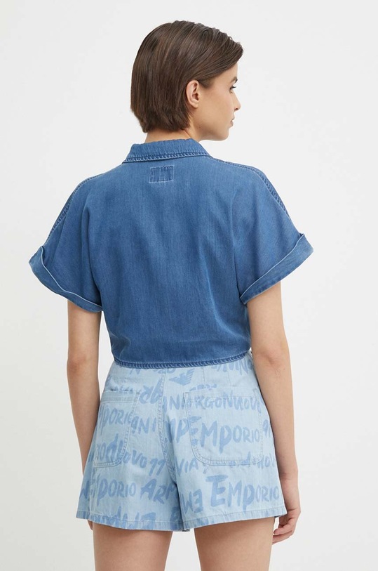 Odzież Pepe Jeans koszula MOANA PL304838 niebieski