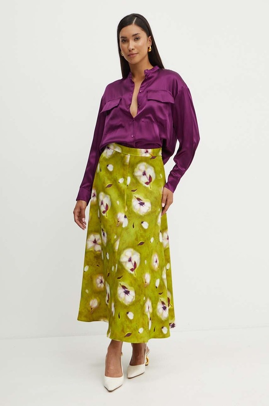 MAX&Co. cămașă de mătase 2416111052200 violet SS24