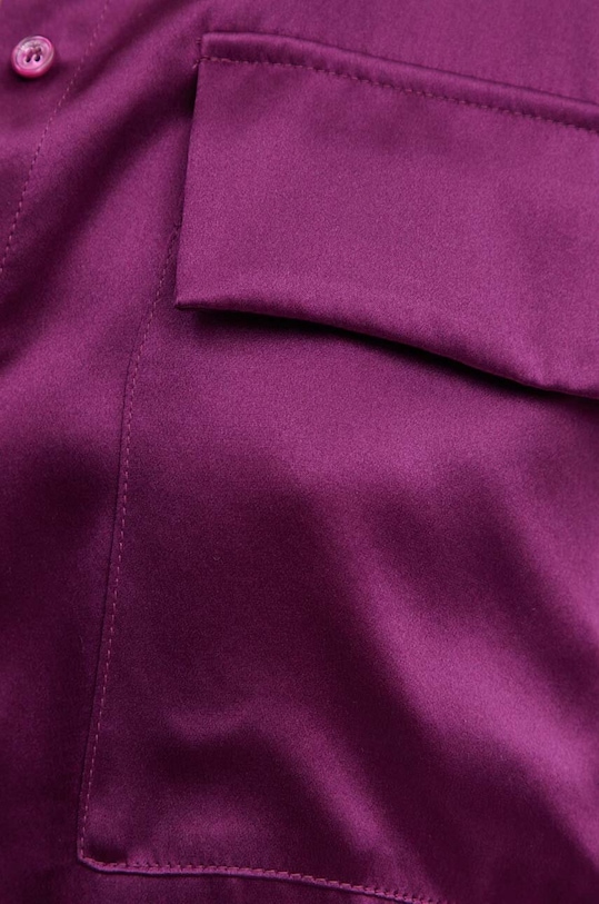 MAX&Co. cămașă de mătase 2416111052200 violet