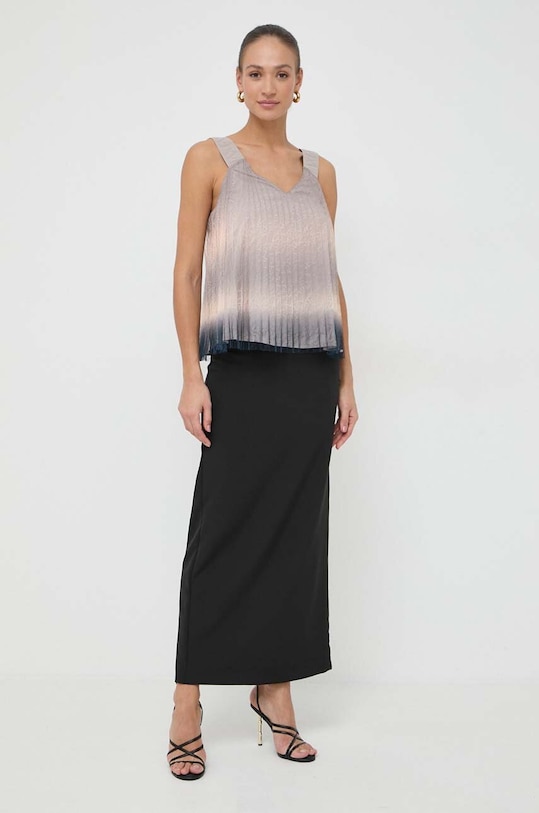 Majica kratkih rukava Armani Exchange 3DYH01.YNYLZ bež SS24