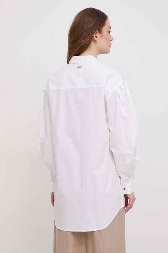 Odzież Barbour koszula bawełniana LSH1595 biały