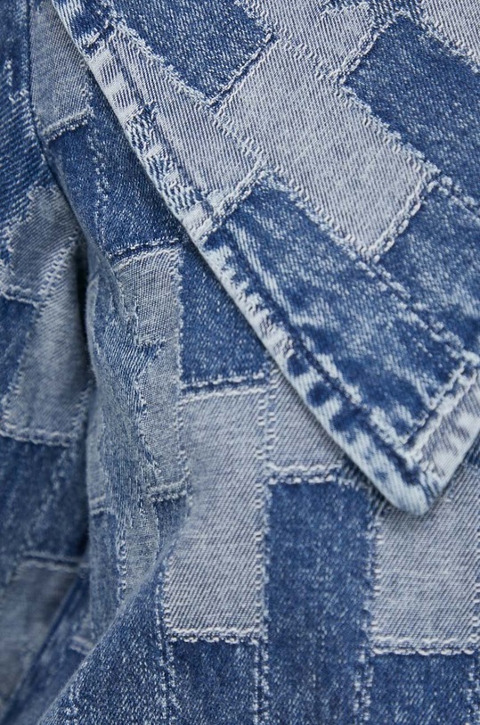 Barbour koszula jeansowa LSH1600 niebieski