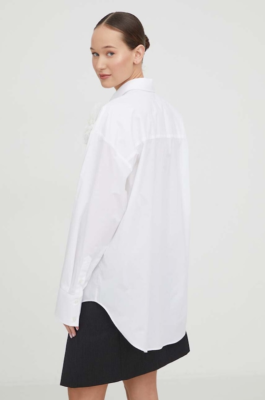 Odjeća Pamučna košulja MSGM 3641MDE20X.247101 bijela