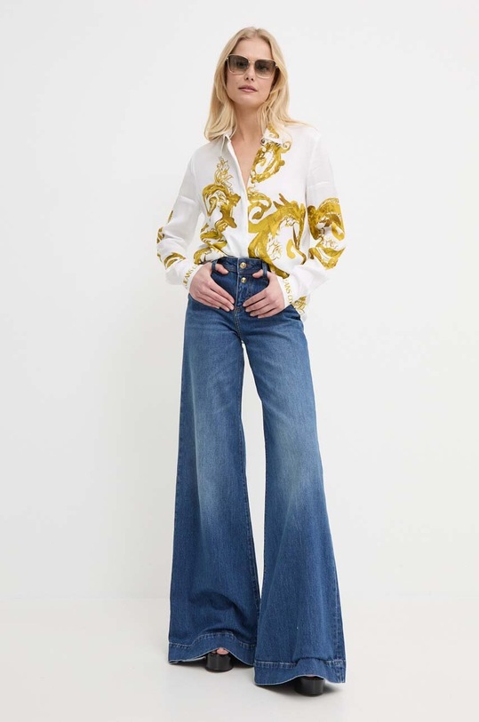 Versace Jeans Couture koszula 76HAL2P1.NS459 biały SS24