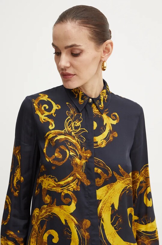 Versace Jeans Couture cămașă negru 76HAL2P1.NS459