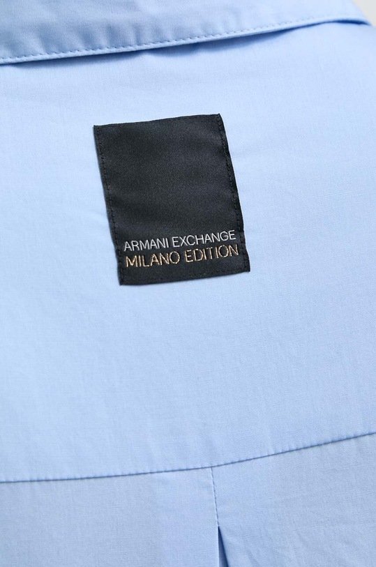 Bavlnená košeľa Armani Exchange 3DYC12.YN3NZ modrá