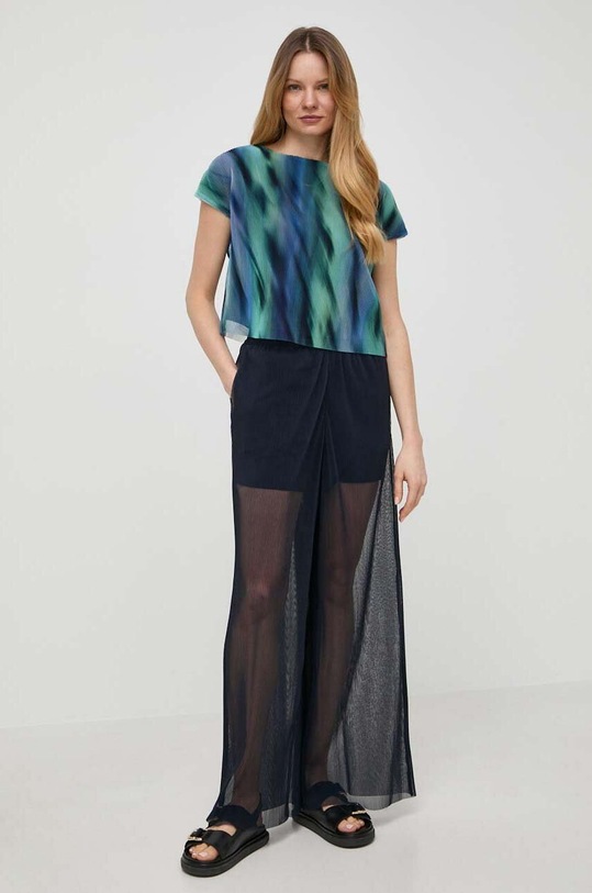 Bluza Armani Exchange 3DYH10.YN8QZ plava SS24