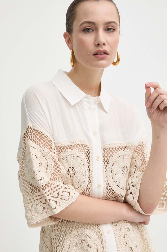 Twinset koszula biały 241LM2UAA