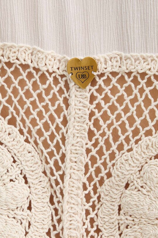 Twinset camicia 241LM2UAA bianco