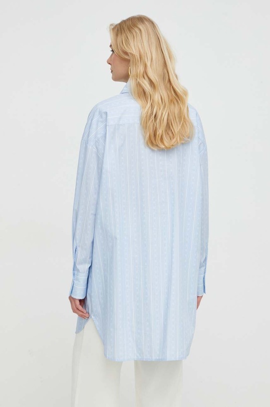 Oblečení Bavlněná košile Twinset 241TF2020 modrá