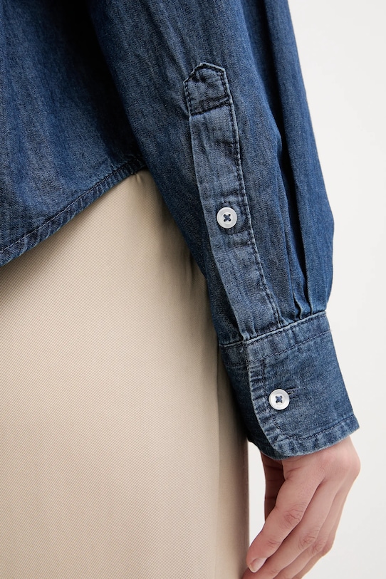 Rifľová košeľa United Colors of Benetton 5DHJDQ07U