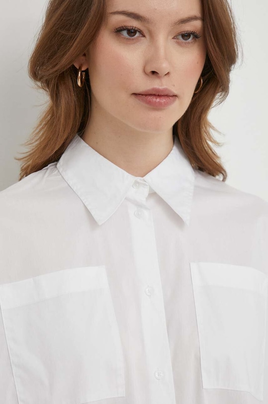 United Colors of Benetton koszula biały 5AWRDQ07W