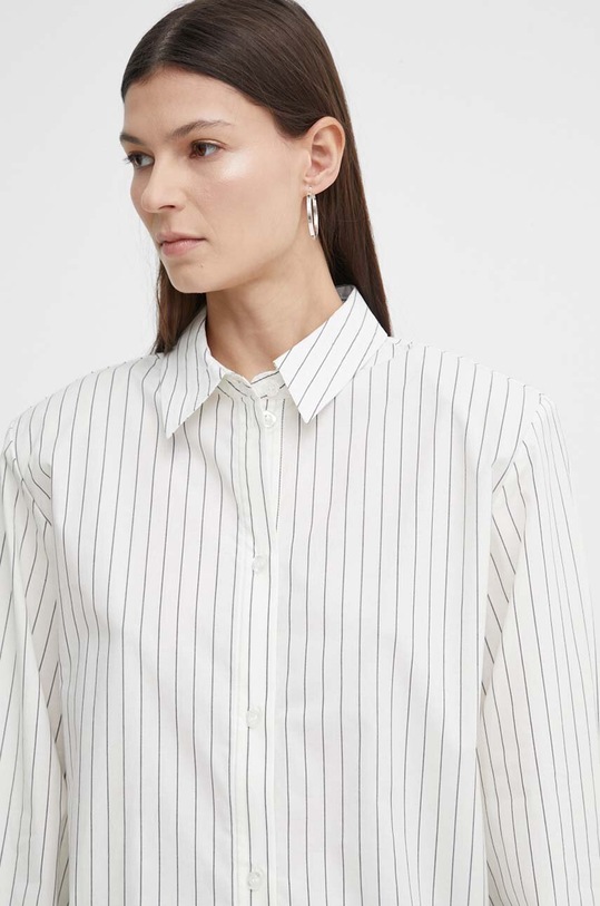 Gestuz koszula bawełniana beżowy 10908660