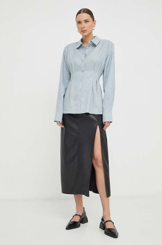 Сорочка Gestuz 10908673 сірий SS24