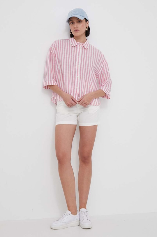 North Sails koszula 065387 różowy SS24