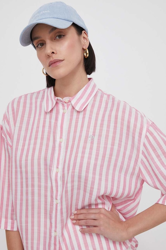 North Sails koszula różowy 065387