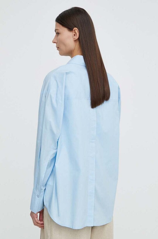 Oblačila Bombažna srajca 2NDDAY 2ND Didier TT - Cotton Delight 2242130257 modra
