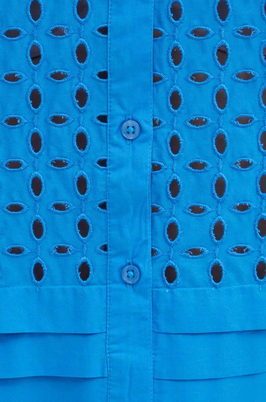 Košeľa United Colors of Benetton 58BHDQ08B modrá