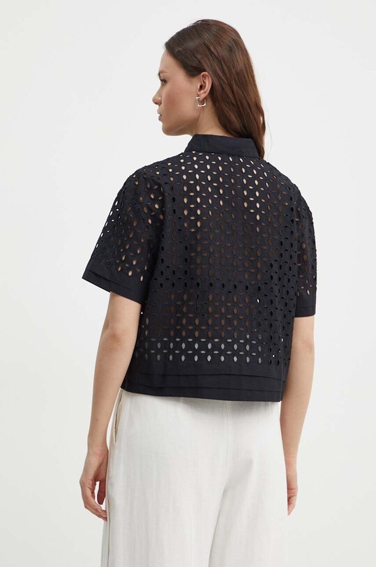 Îmbrăcăminte United Colors of Benetton camasa 58BHDQ08B negru