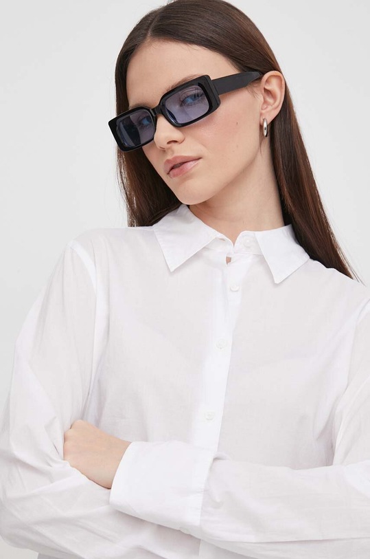 United Colors of Benetton koszula bawełniana biały 5CQYDQ06U