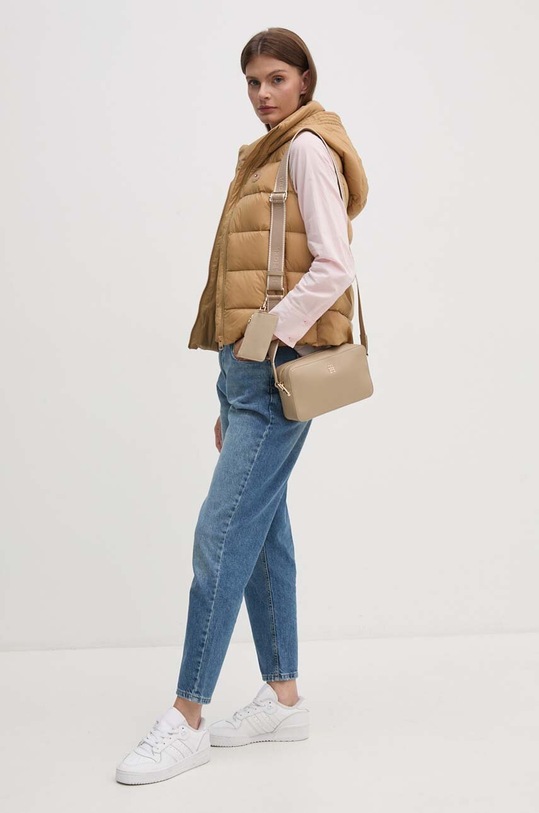 United Colors of Benetton camasa din bumbac 5CQYDQ06U roz AW24