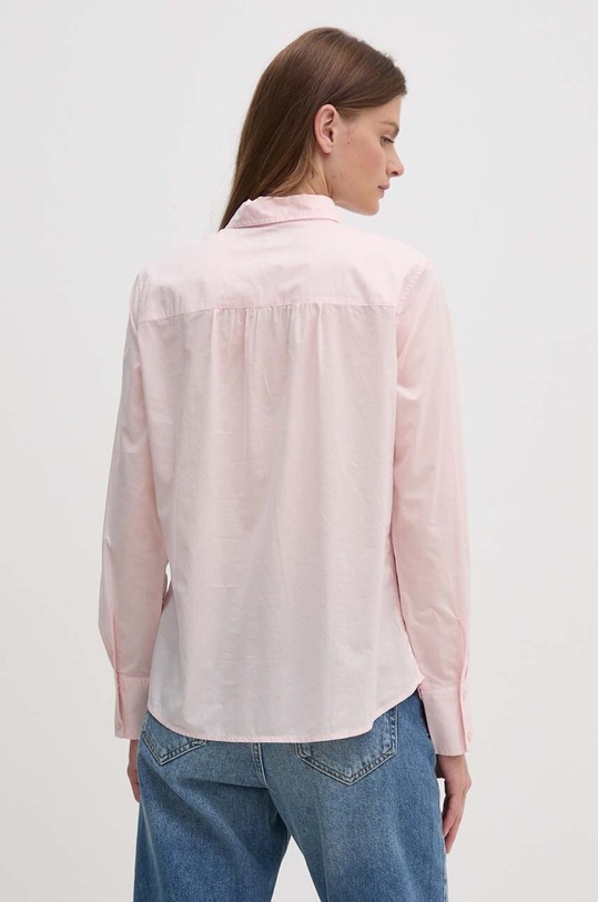 United Colors of Benetton camasa din bumbac roz 5CQYDQ06U