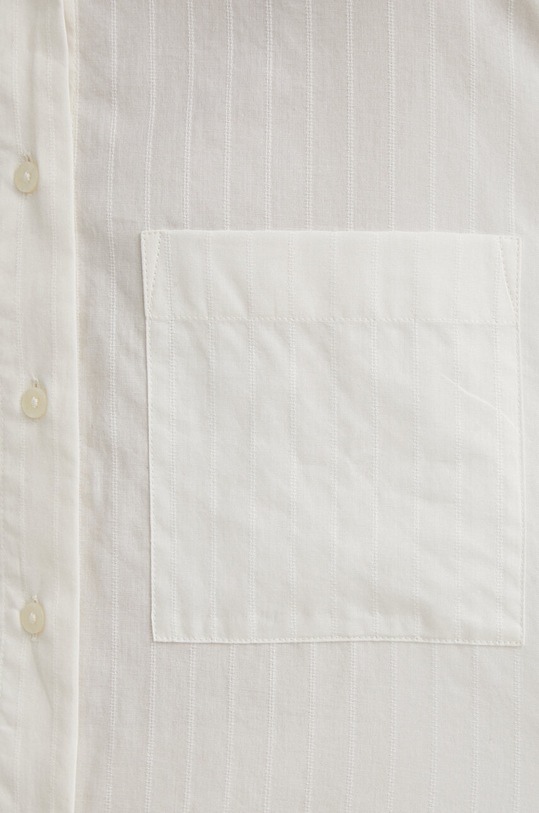 United Colors of Benetton koszula bawełniana 55HYDQ070 beżowy