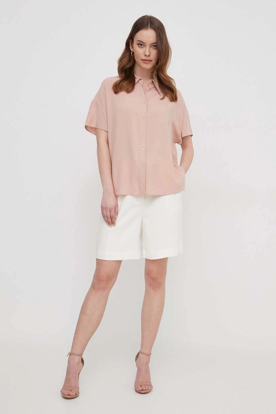 Сорочка United Colors of Benetton 5WPWDQ04S рожевий SS24