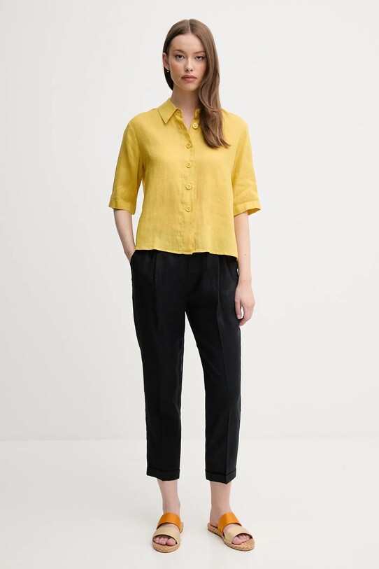 United Colors of Benetton len ing 5BML5QB75 sárga AA00