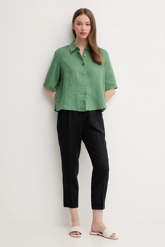 United Colors of Benetton camasa de in 5BML5QB75 verde AA00