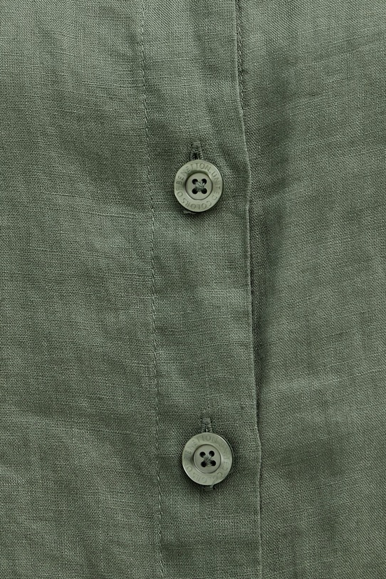United Colors of Benetton Cămașă femeiască din in 5BML5QB75 verde