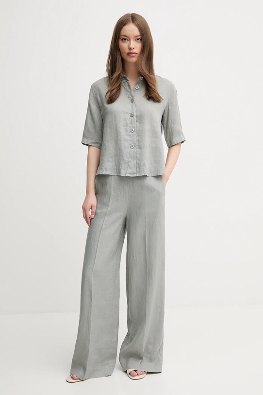 United Colors of Benetton camasa de in 5BML5QB75 gri AA00