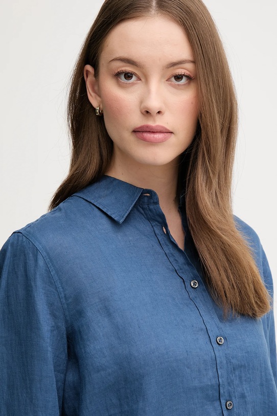 United Colors of Benetton camasa de in bleumarin 5BMLDQ02U