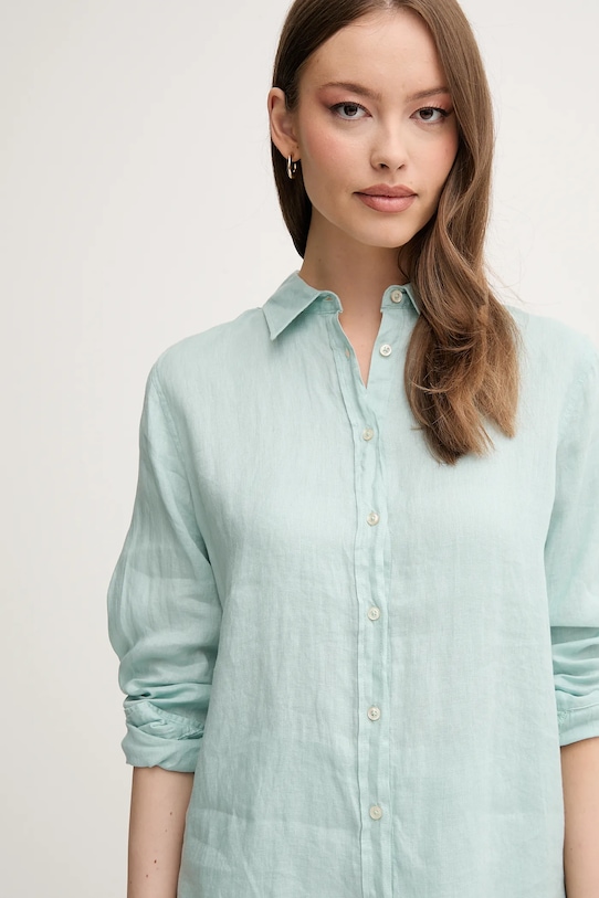 United Colors of Benetton camasa de in turcoaz 5BMLDQ02U