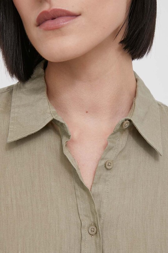 United Colors of Benetton camasa de in 5BMLDQ02U verde
