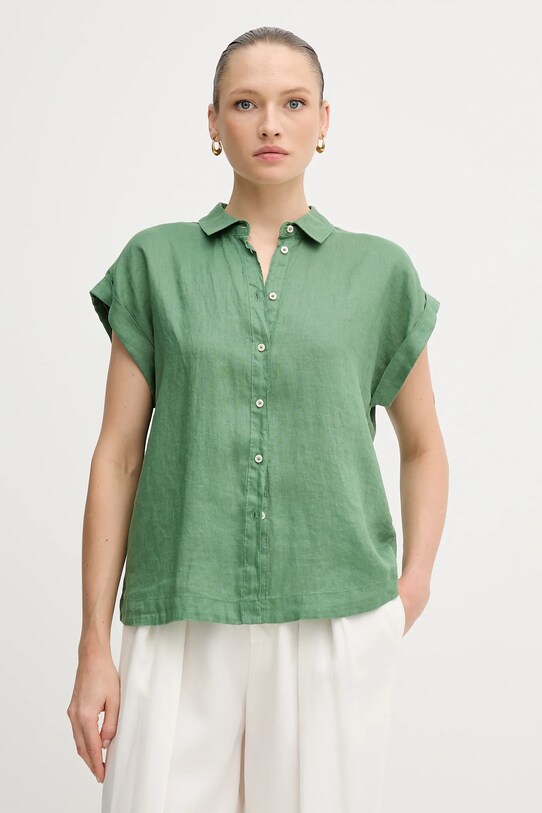 United Colors of Benetton len ing zöld 5BMLDQ06V