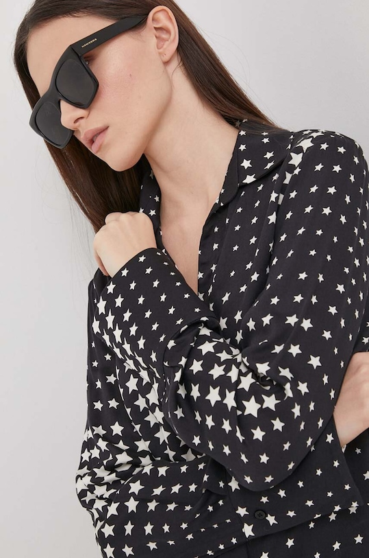 Sisley camasa negru 5URYLQ06E