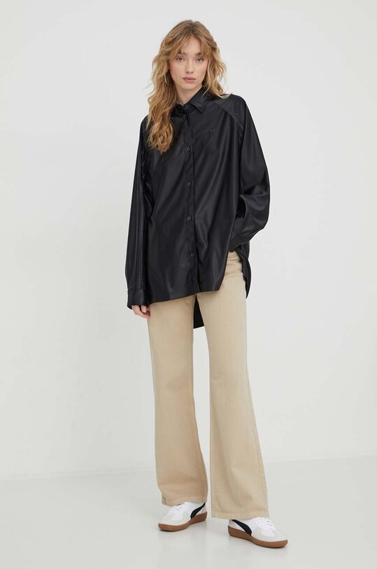 Рубашка adidas Originals IT9414 чёрный SS24