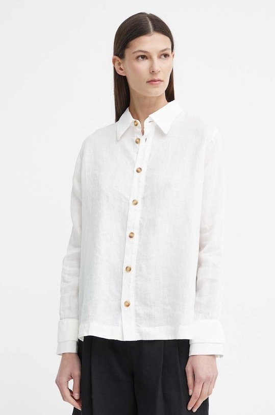 Alohas koszula lniana beżowy R100497