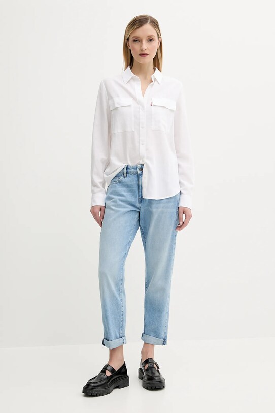 Košeľa Levi's A7467 béžová SS25