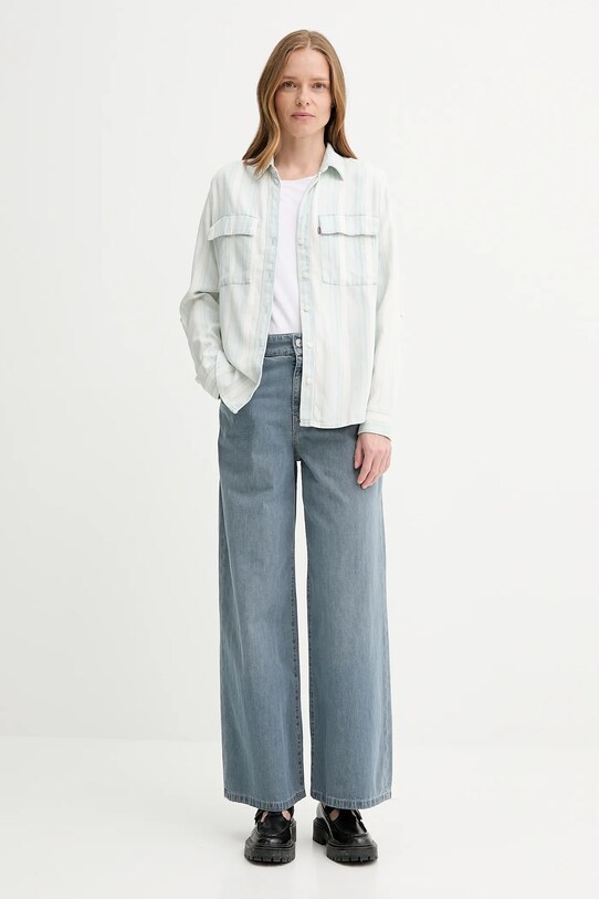 Levi's koszula A7467 niebieski SS25