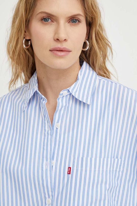 Pamučna košulja Levi's plava A9179