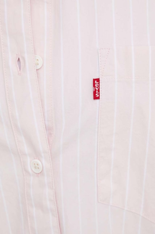 Pamučna košulja Levi's A9179 roza