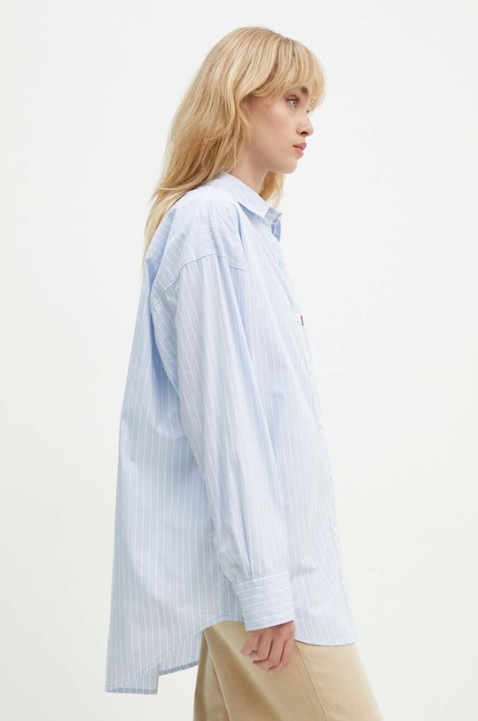 Oblečení Bavlněná košile Levi's A9179 modrá