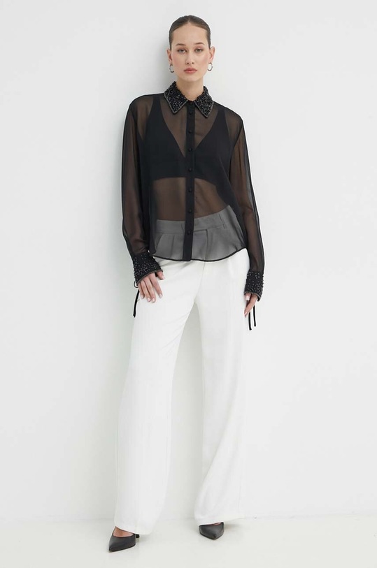 Blugirl Blumarine koszula RA4081.T3854 czarny SS24