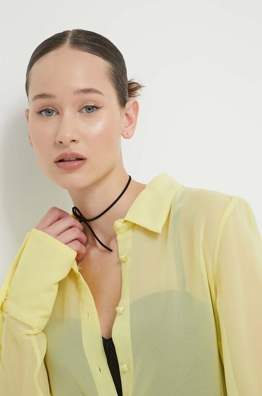 Blugirl Blumarine koszula żółty RA4136.T3854