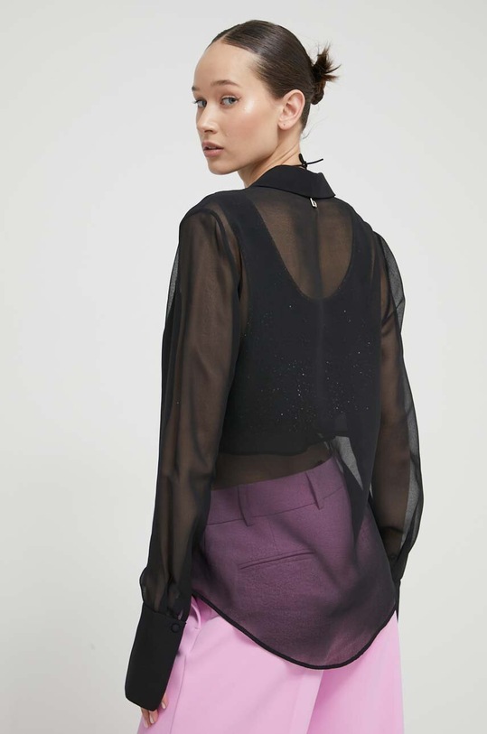 Odzież Blugirl Blumarine koszula RA4136.T3854 czarny