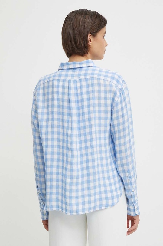 Polo Ralph Lauren camicia di lino blu 211935130