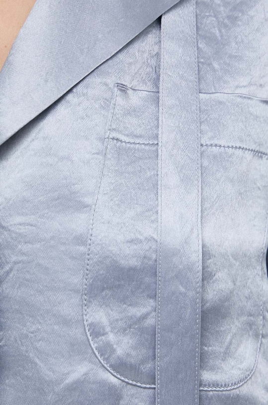 Max Mara Leisure cămașă 2416111048600 albastru